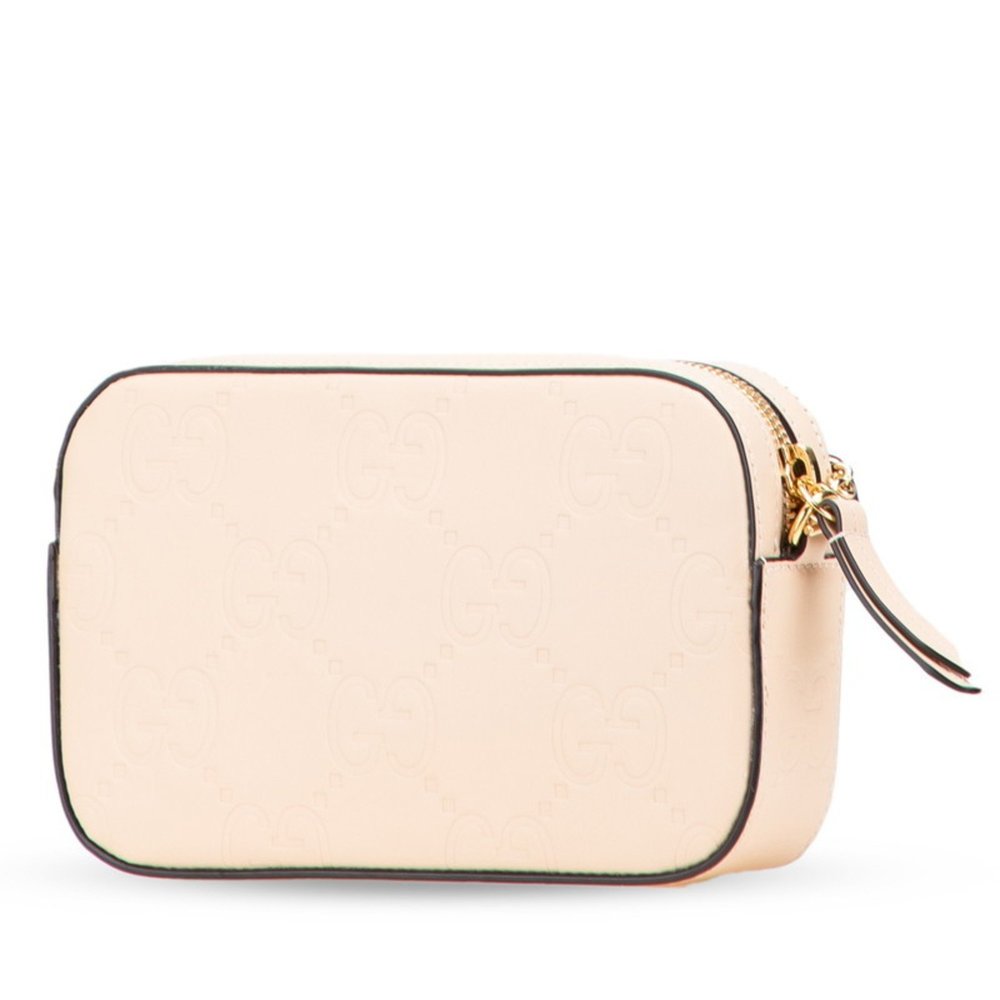 GUCCI Cream Leather Shoulder Bag - Picture 2 of 10